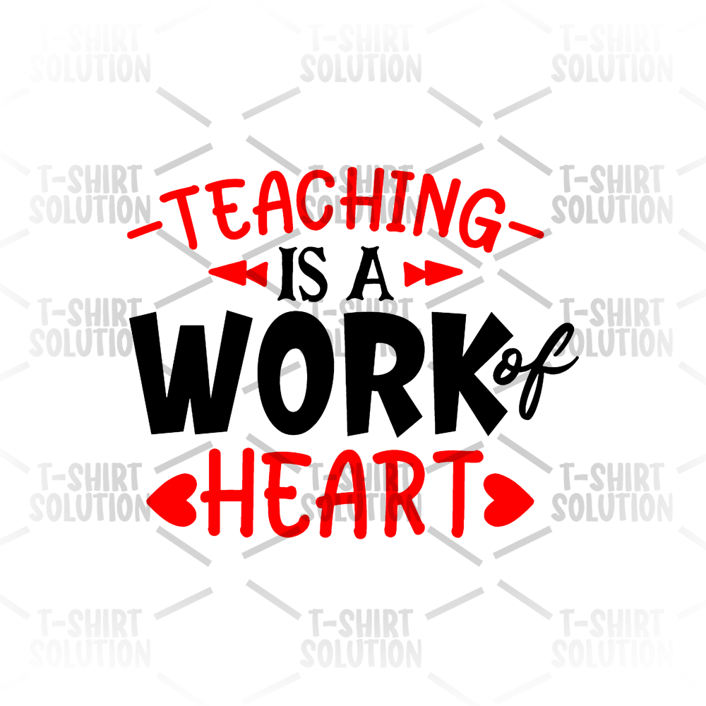Teacher is a Work of Heart