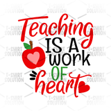 Teaching is a work of heart