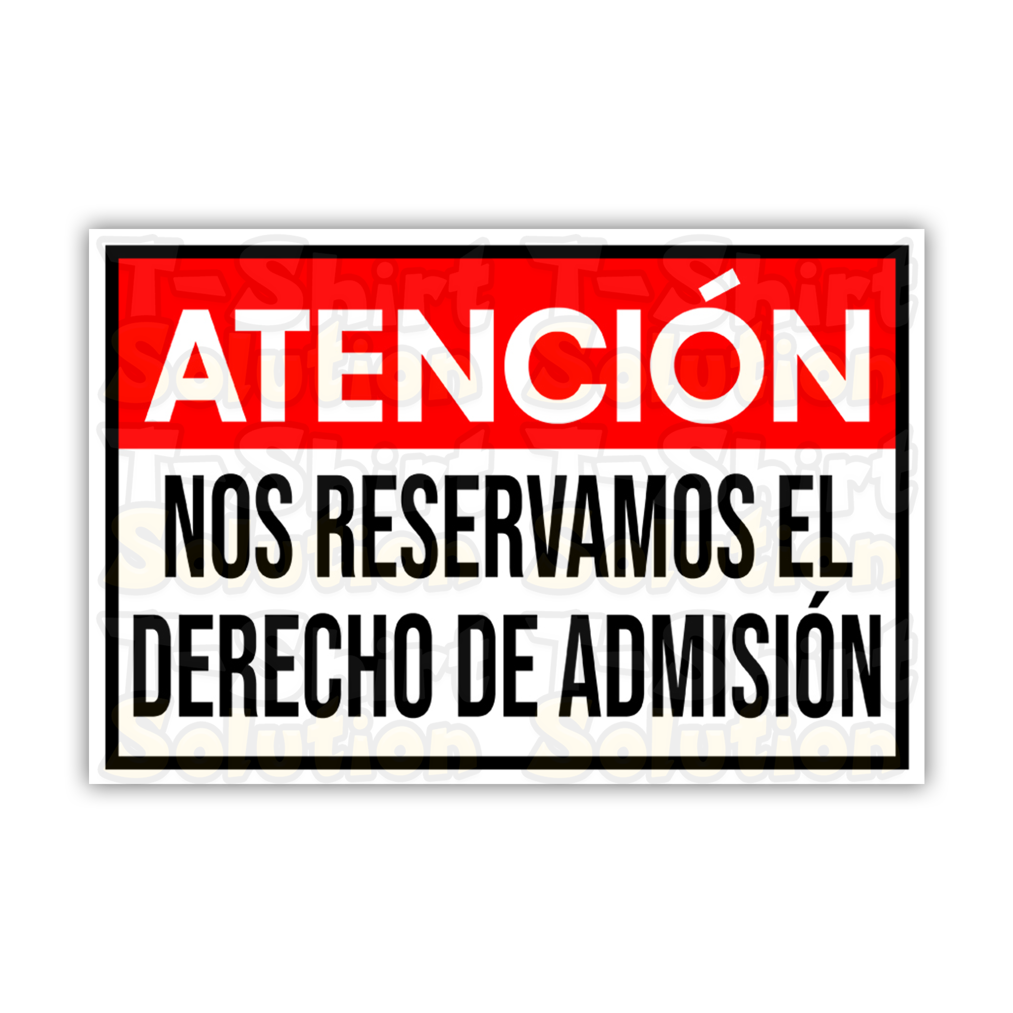 Derecho de admisión