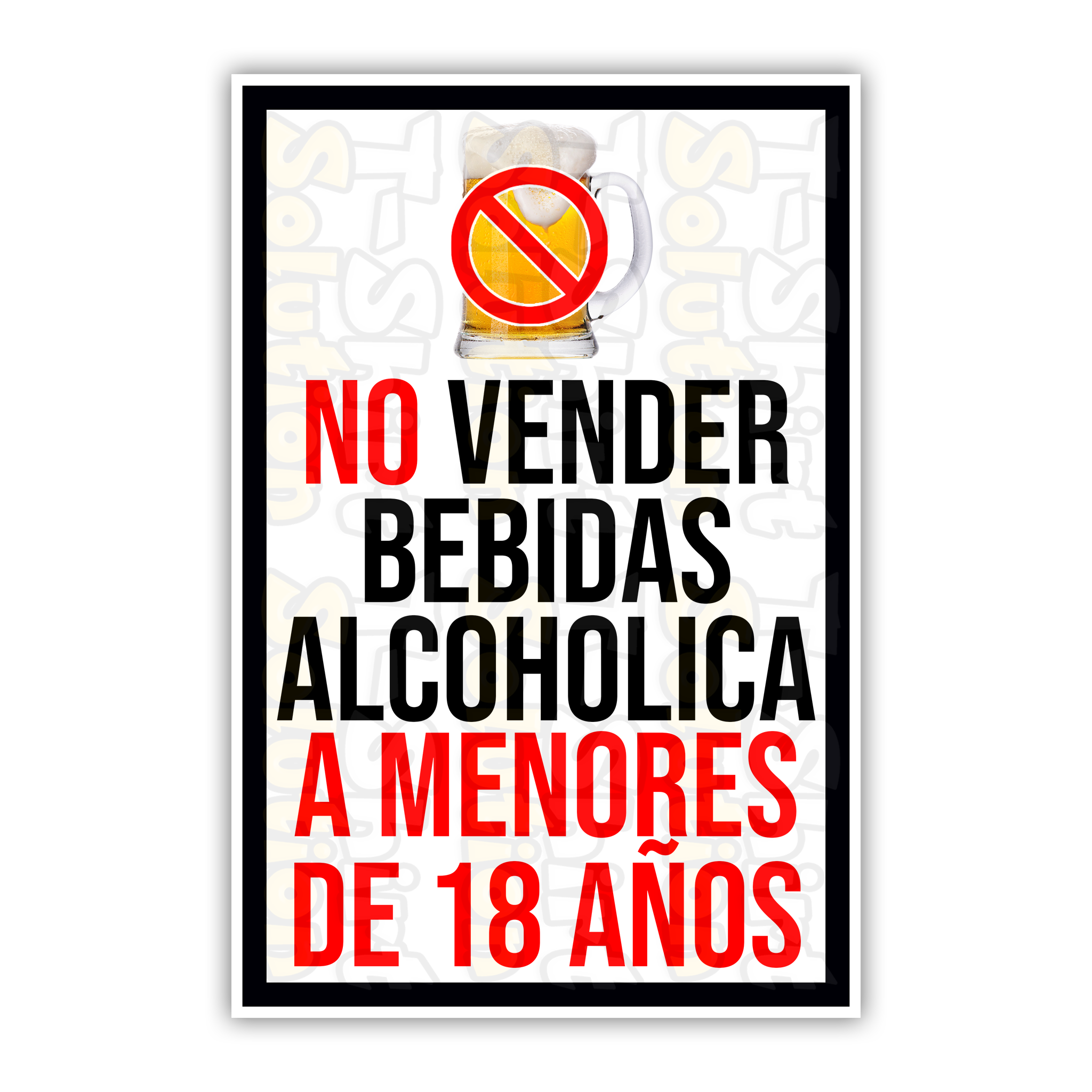 No vender bebidas...