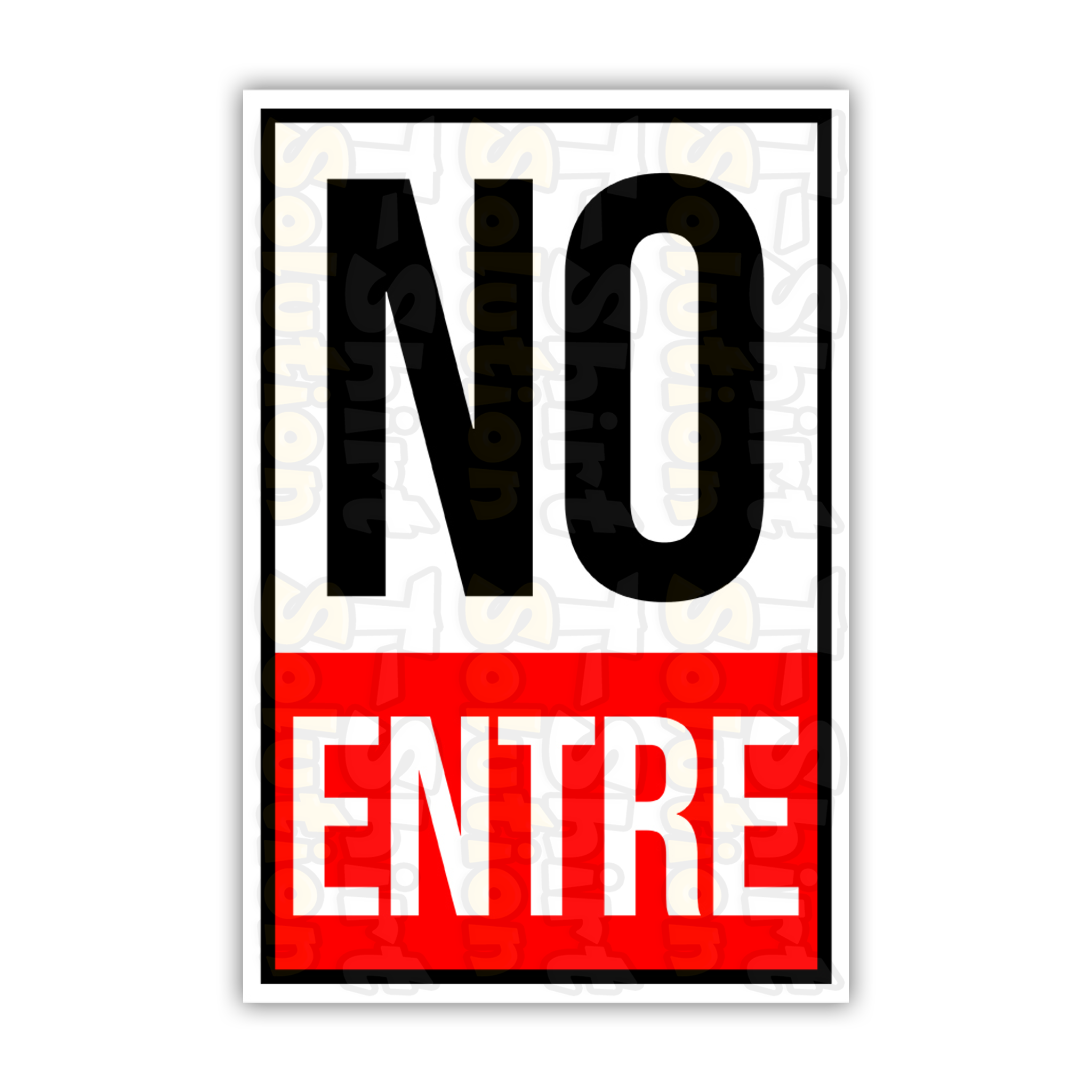 No entre