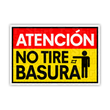 No tire basura